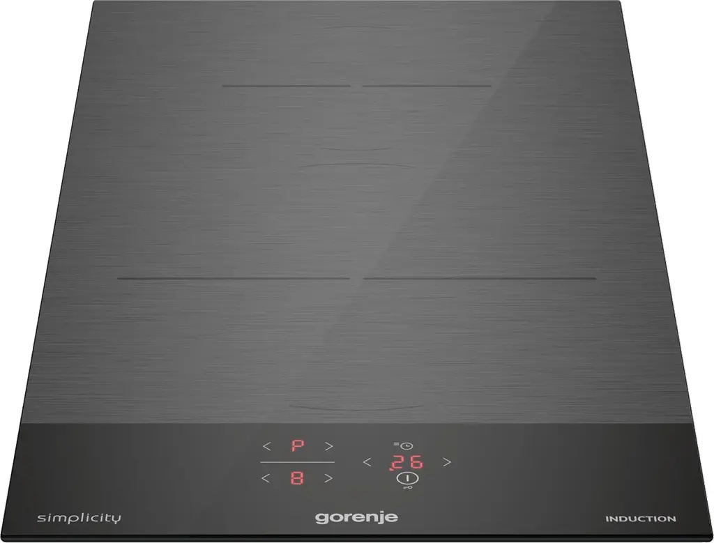 Варильна поверхня індукційна Gorenje 30 см Доміно PowerBoost поєднання конфорок чорний - фото 4