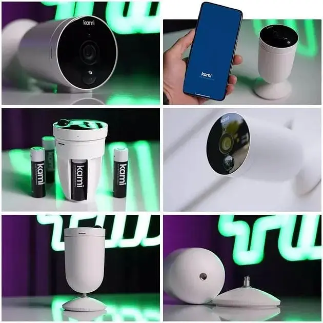 IP-камера відеоспостереження Kami Wire-Free Outdoor Camera YWS.1029 - фото 7