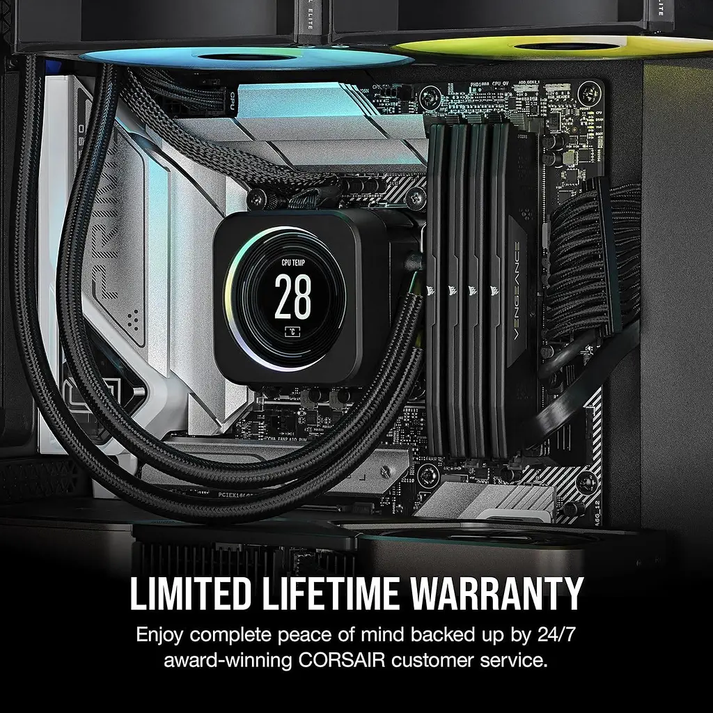 Модуль пам'яті Corsair DDR5 32GB (2x16) Vengeance 6800Mhz XMP Black (CMK32GX5M2B6800C40) - фото 2