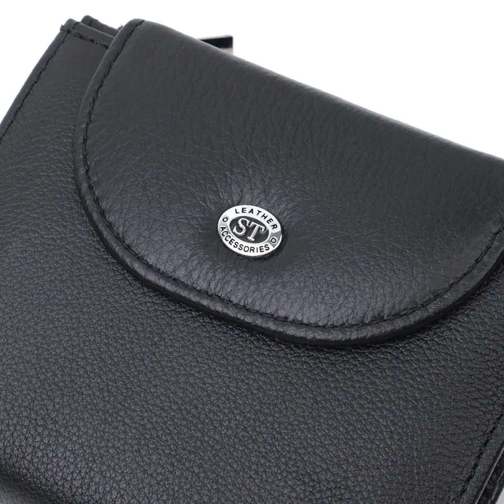 Жіночий шкіряний гаманець ST Leather 12х10х2 см acs0029425 - фото 5