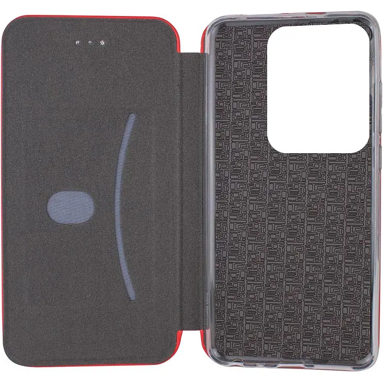 Чохол-книжка Classy Leather Case для Redmi Note 13 Pro 4G/ Poco M6 Pro 4G/ Note 14S Red [104930] - фото 4