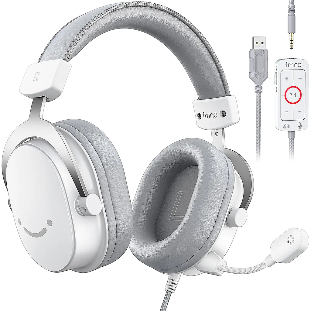 Гарнітура Fifine H9W White - фото 4