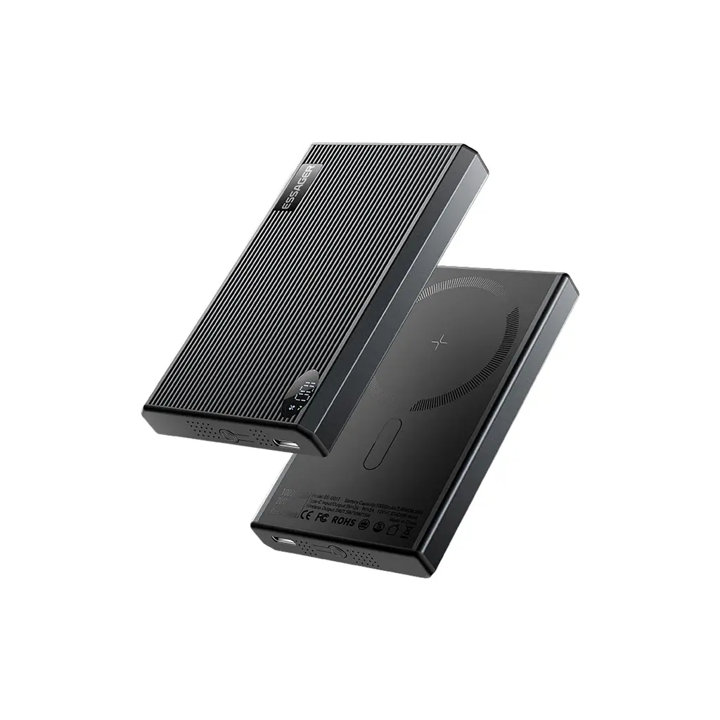 Батарея універсальна Essager 10000mAh Shining magnetic 20W PD QC/3.0 (EDY1W-SY0G-Z) - фото 4