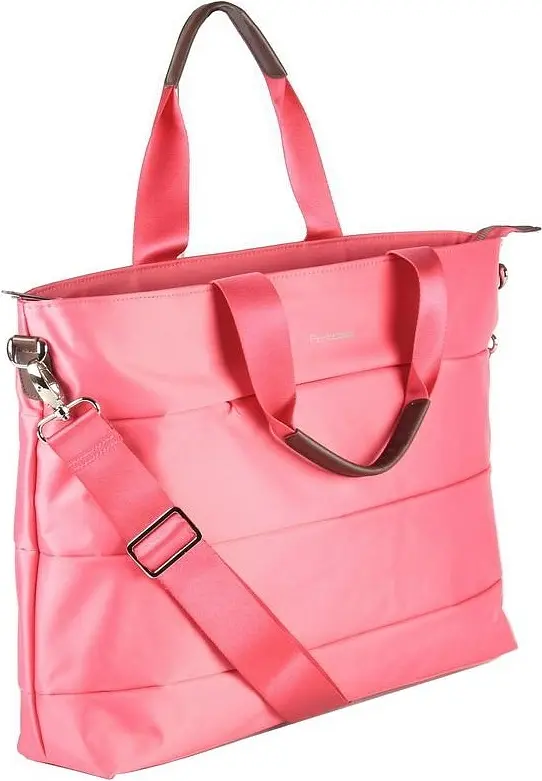 Сумка для ноутбука 15.6&amp;quot; PortCase KCB-72 pink (нейлон/поліестер 38x25, 8x3, 5см) - фото 4