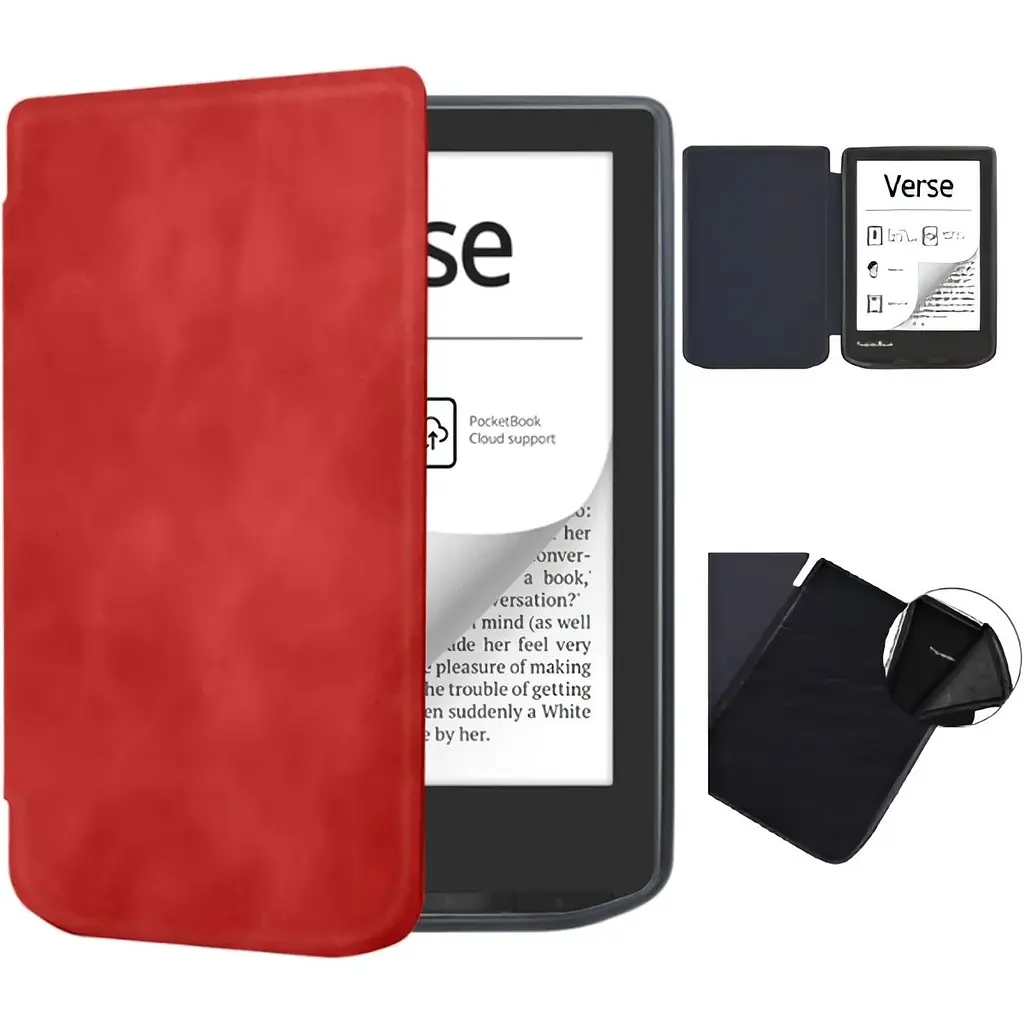 Чохол-книжка BeCover Smart Case для PocketBook 629 Verse / 634 Verse Pro Red (710979) [114570] - фото 3