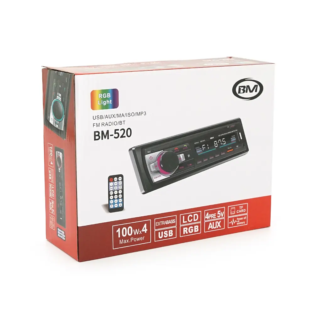 Автомагнітола BOSCHMANN MP3 BM-520BT - фото 2