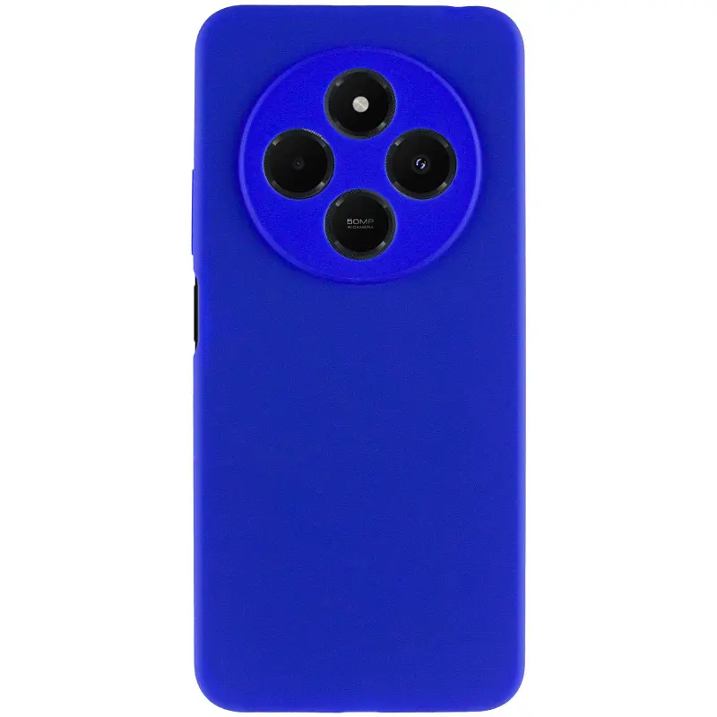 Чохол Ummi Lakshmi Silicone Cover Full Camera (AA) для Xiaomi Redmi 14C / Poco C75 Синій / Iris - фото 2