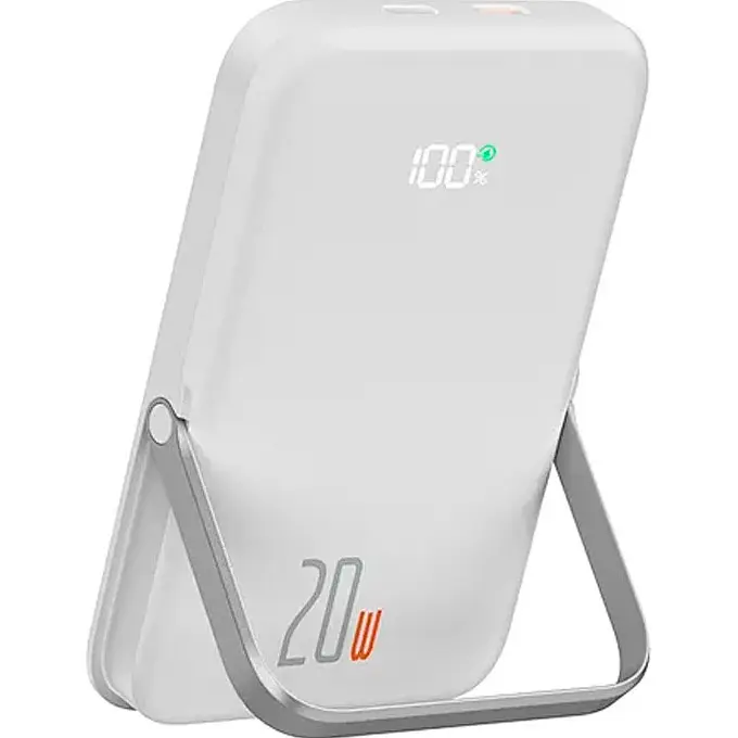 Внешний аккумулятор Wiwu Core 2 in 1 Wi-P011 10000mAh 20W White [104325] - фото 3