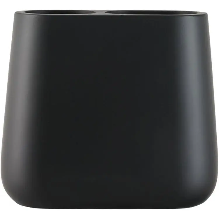 Підставка для зубних щіток МВМ My Home Richmond, чорний (BA-08 BLACK)
