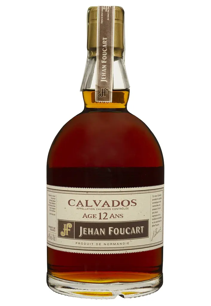 Кальвадос Jehan Foucart 12 yo 40% 0.7 л в подарочной упаковке - фото 2