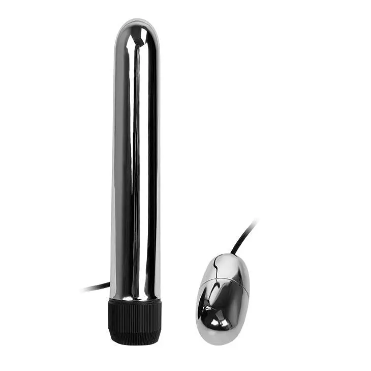 Вібратор Multiple Vibrator, 17 см (сріблястий) - фото 3