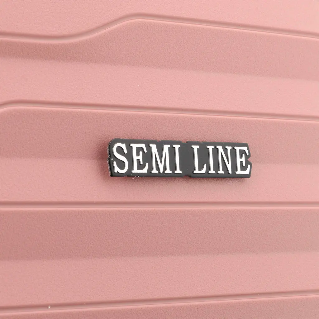 Валіза маленька під ручну поклажу Semi Line 20 дюймів (S) дюймів (S) Polypropylene Rose (T5779-1) - фото 10