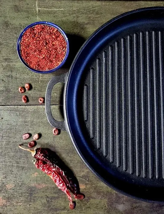 Жаровня гриль Наша мастерская чугунная литая 40х4 см (400-40Gr) - фото 4