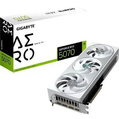 Відеокарта GIGABYTE GeForce RTX5070 12Gb AERO OC (GV-N5070AERO OC-12GD) - фото 10