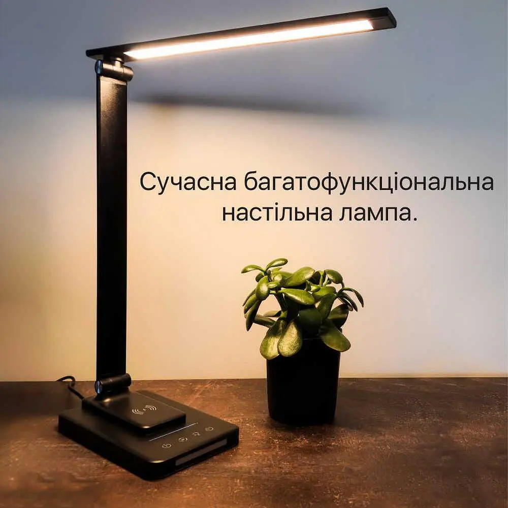 Світильник настільний LED SLIM 8W 3000-6500К срібний Violux ( 540501 ) - фото 10