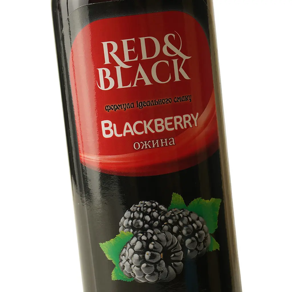 Сироп Red&Black Ежевика 0.7 л - фото 5