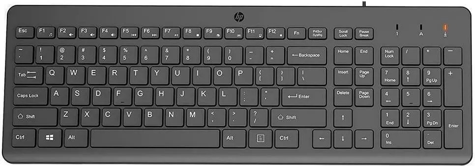 Клавіатура HP 150 USB Black (664R5AA) - фото 3