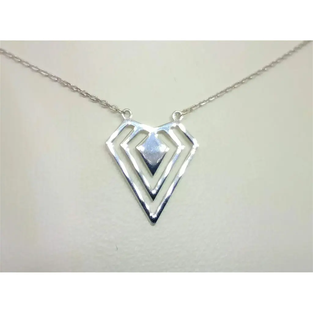 Серебряное колье Qvaliz. 908-00856 46 - фото 2