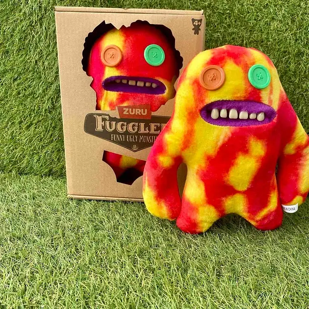 М'яка іграшка монстрик із зубами Фуглер Sunti Саскуш Fuggler Funny Ugly Monster Фаглер зубастик 22см