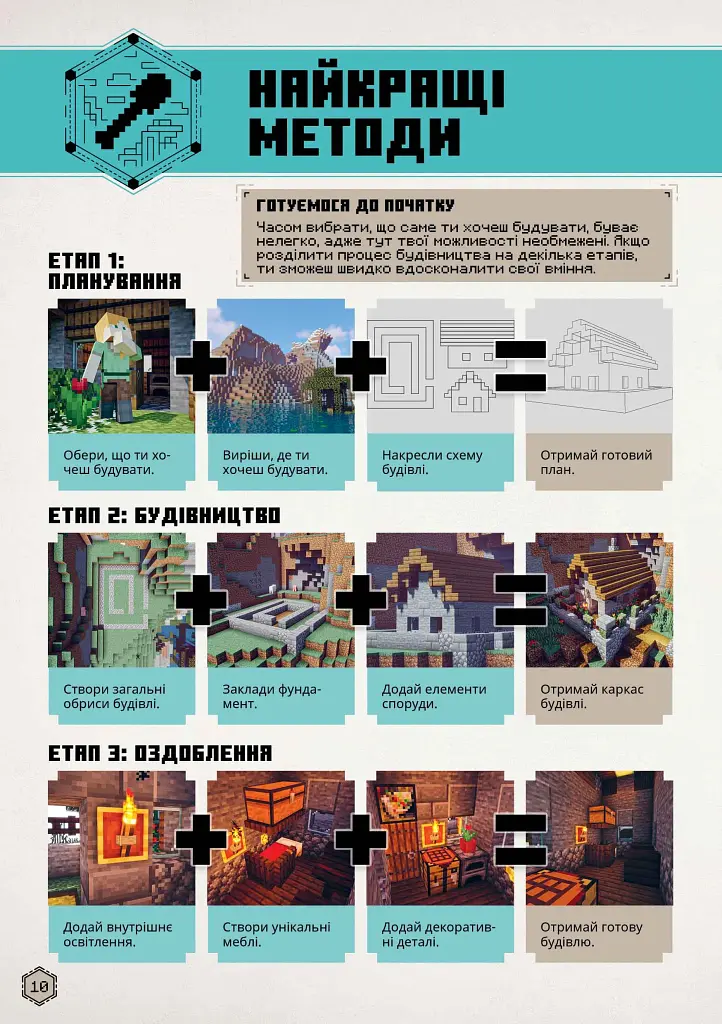 MINECRAFT Посібник з творчого режиму - фото 4