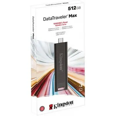 USB флеш накопитель Kingston 512GB DataTraveler Max USB 3.2 Type-C (DTMAX/512GB) - фото 7