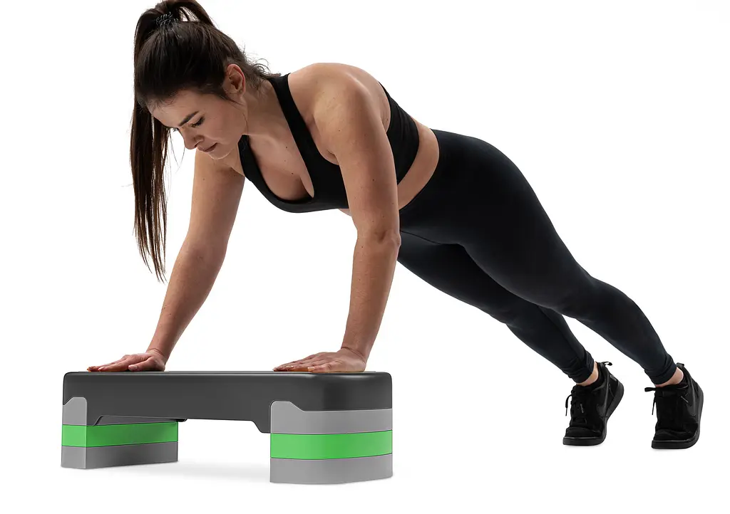 Степ платформа Hop-Sport HS-PP020AS чорно-зелена - фото 5