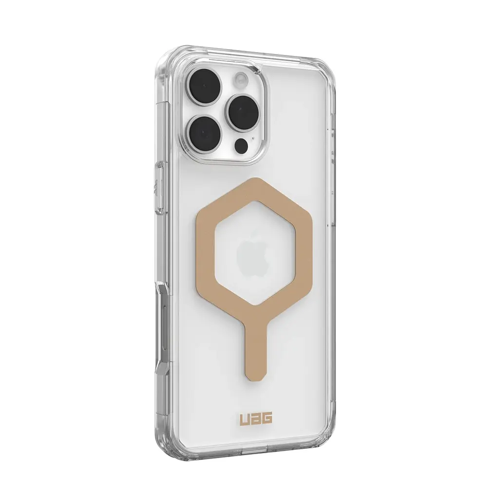 Чохол UAG для iPhone 16 Pro Max, Plyo Magsafe, Ice/Gold teh0019530 - фото 3
