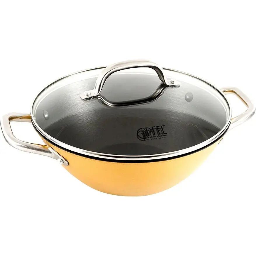 Каструля Gipfel Select Orange з кришкою 3 л 26х9.5 см (2145)