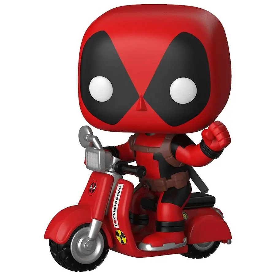 Фігурка Funko Pop Дедпул Дедпул на скутері Deadpool Deadpool on scooter 10 см FP D D 48 - фото 2