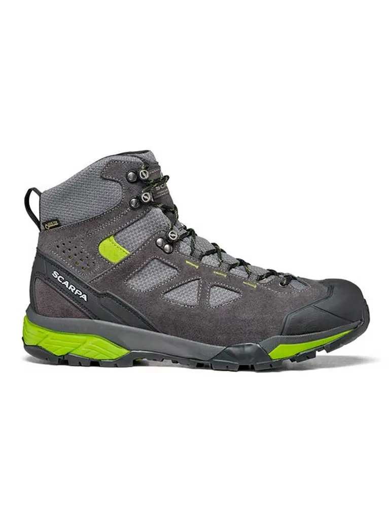 Ботинки мужские Scarpa ZG Lite GTX Wide 45,5 Серый-Салатовый - фото 2