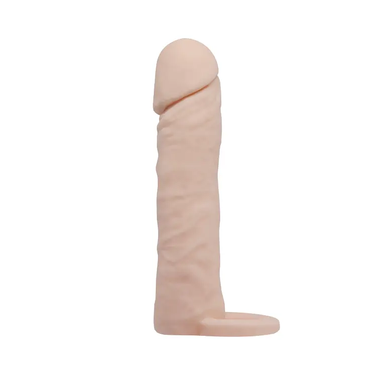 Насадка на член Pretty Love Penis Sleeve Medium Flesh, +4 см (тілесний) - фото 6