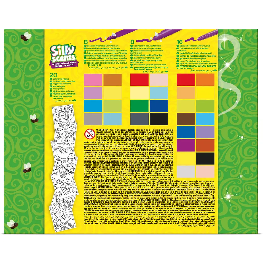 Набор для творчества Crayola Silly Scents Мини Арт-студия (04-0015) - фото 3