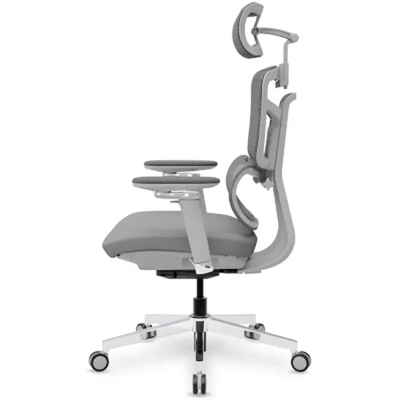 Офісне крісло Mealux S4 Air Fabric Grey (HF-S4 F/G) - фото 6