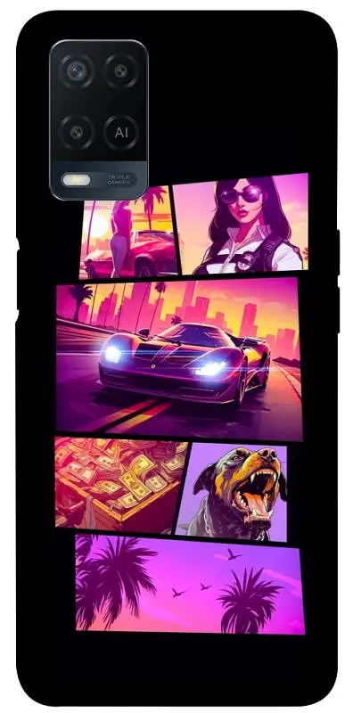 TPU чохол Demsky GTA vibes для Oppo A16s / A16