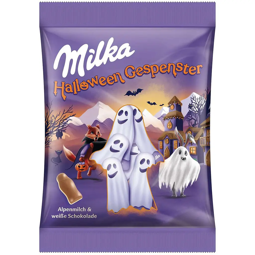 Шоколадний набір Milka Halloween Gespenster 120g