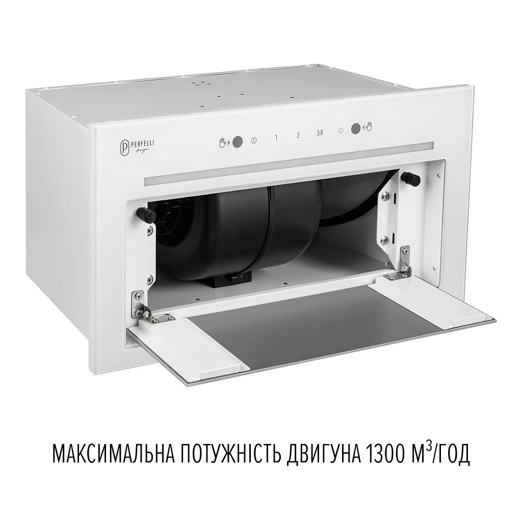 Витяжка повновбудована PERFELLI DESIGN FILINI 5 BIANCO SILENZIO - фото 8