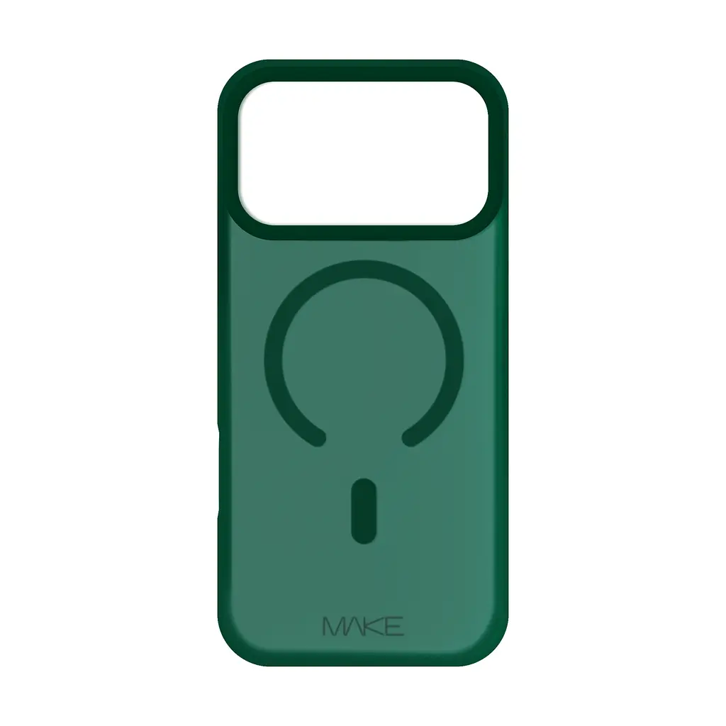 Чохол MAKE Apple iPhone 17 Pro Max Silicone Aura Magnet Forest Green - фото 5