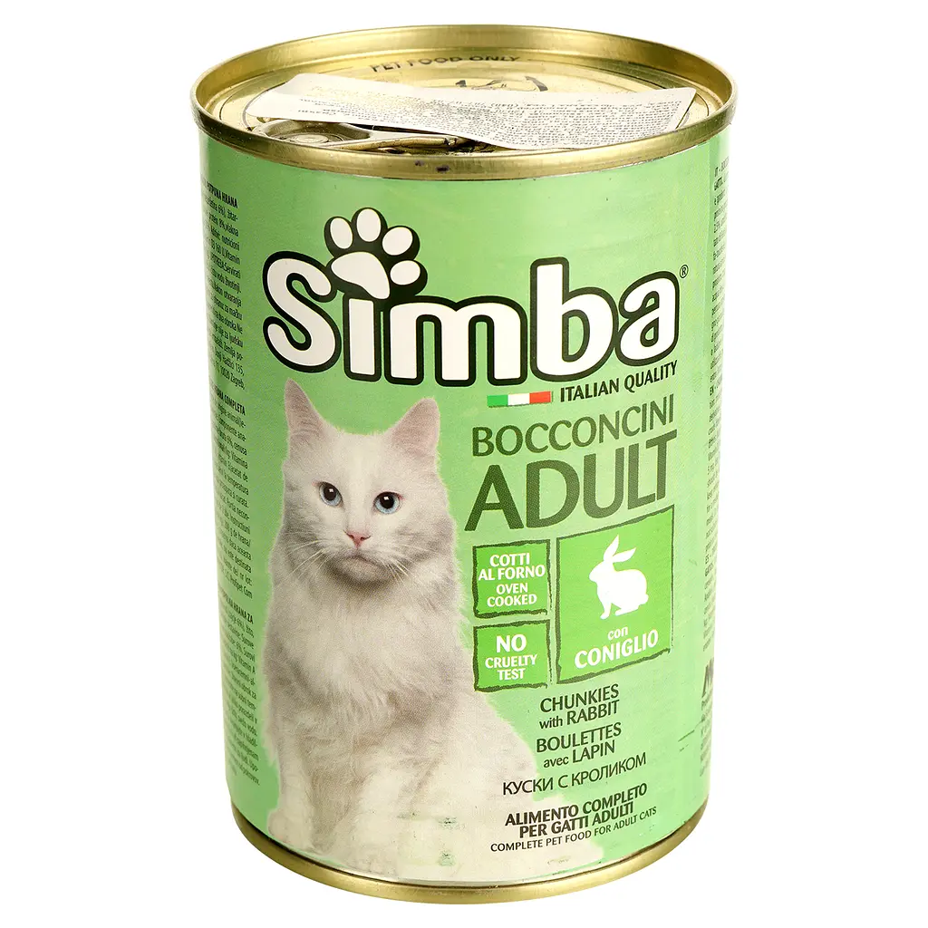Влажный корм для кошек Simba Cat Wet с кроликом 415 г (70009089) - фото 2