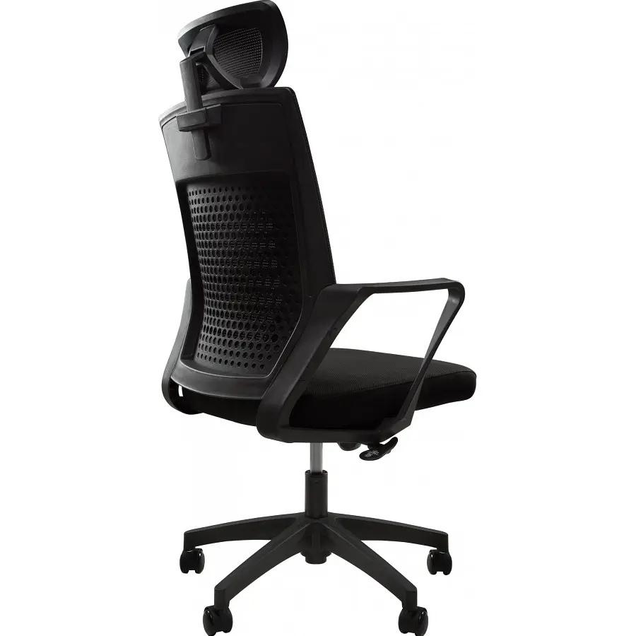 Офісне крісло GT Racer B-114H Black [123050] - фото 3