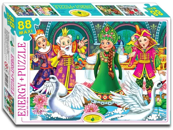 Пазл Царівна-Жаба, Енергія плюс, 88 ел.
