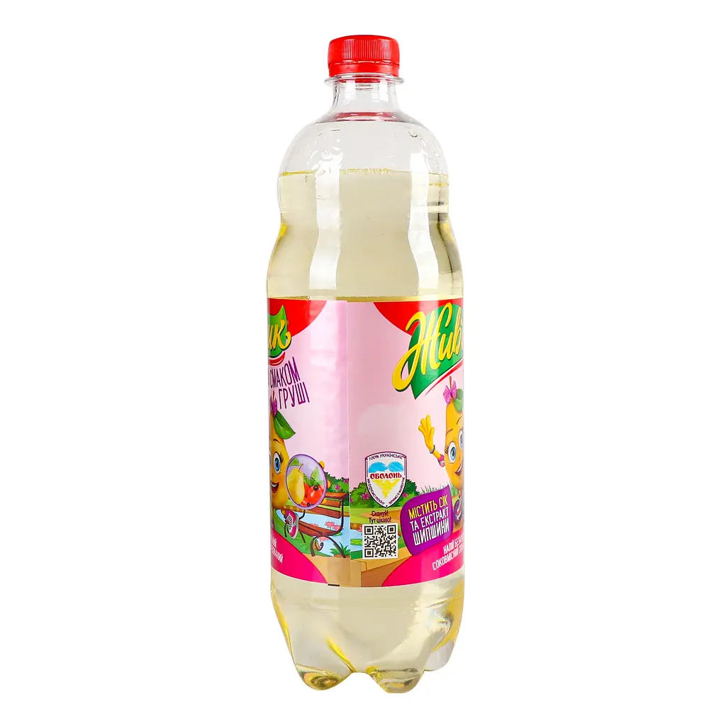 Напиток безалкогольный Живчик со вкусом груши сокосодержащий сильногазированный 1 л - фото 4