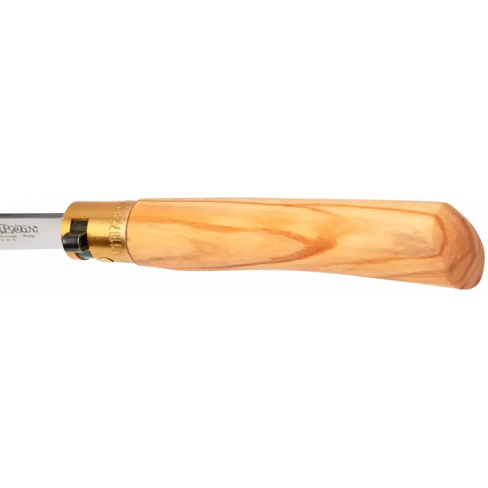 Ніж Old Bear Classic M, 420 steel, Оливковий wood - фото 5