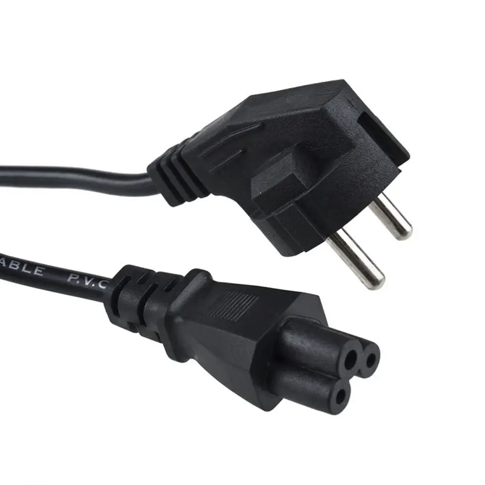 Кабель живлення ATcom CEE 7/7 євровилка IEC C5 мікі маус 3 піна 1.8 м 10119 - фото 3