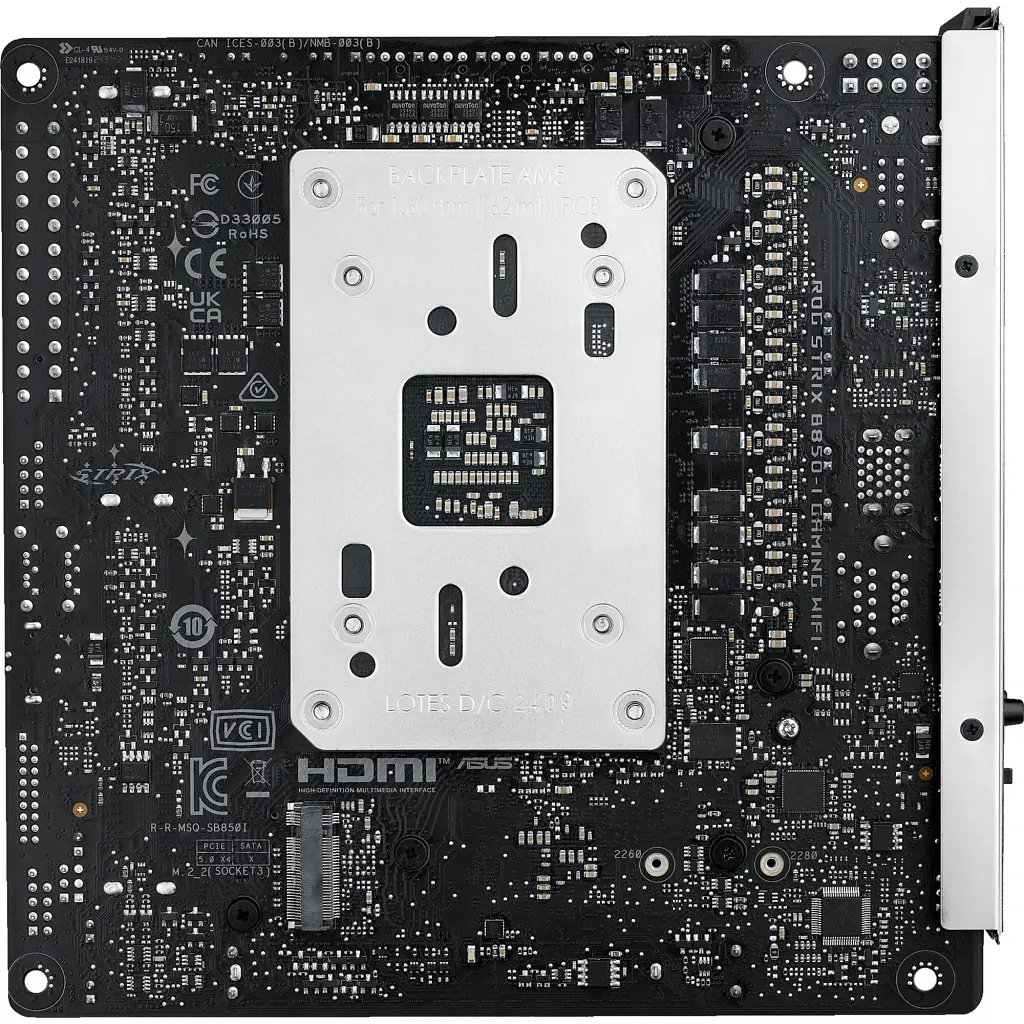 Материнська плата Asus ROG Strix B850-I Gaming WIFI (90MB1K30-M0EAY0) [145585] - фото 3