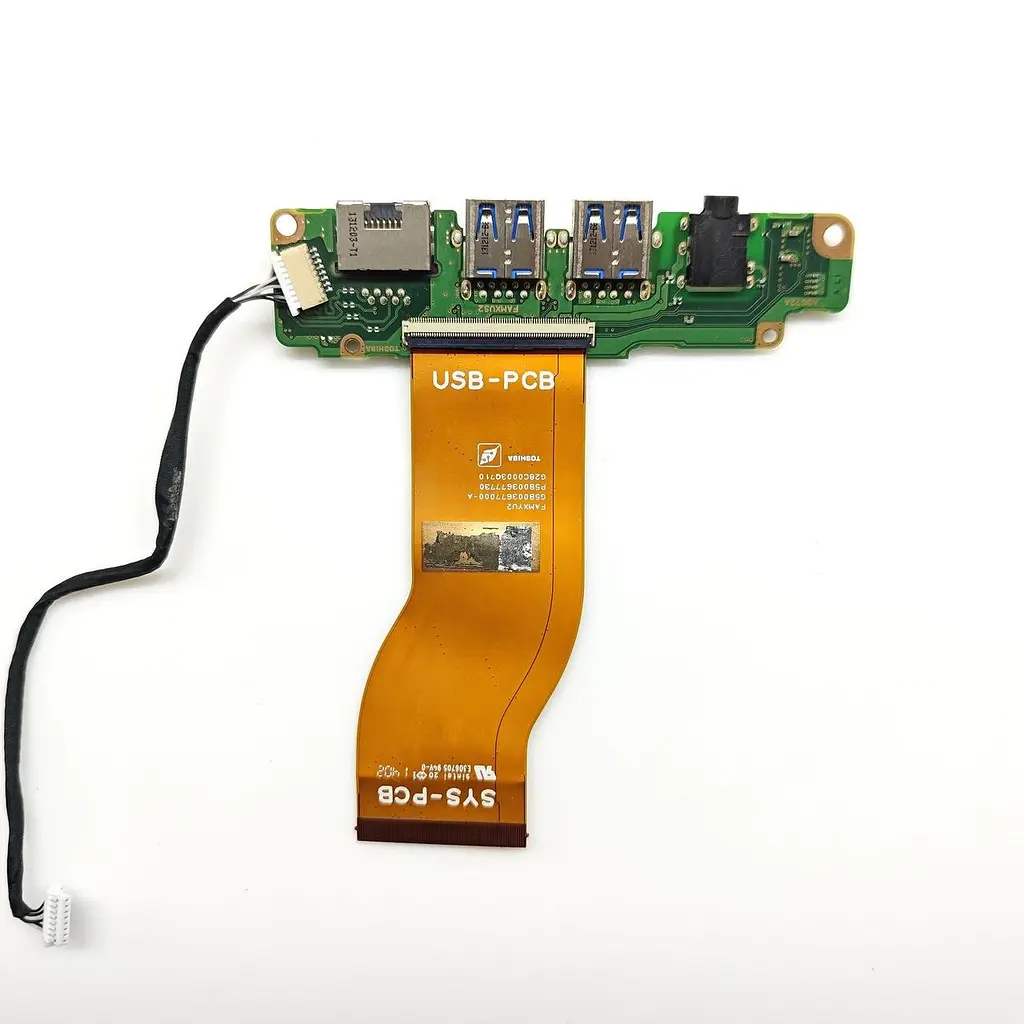 Дод. плата USB Audio LAN для ноутбука Toshiba Tecra Z40 Z40-A (FAMXUS2 A3672A) - фото 2