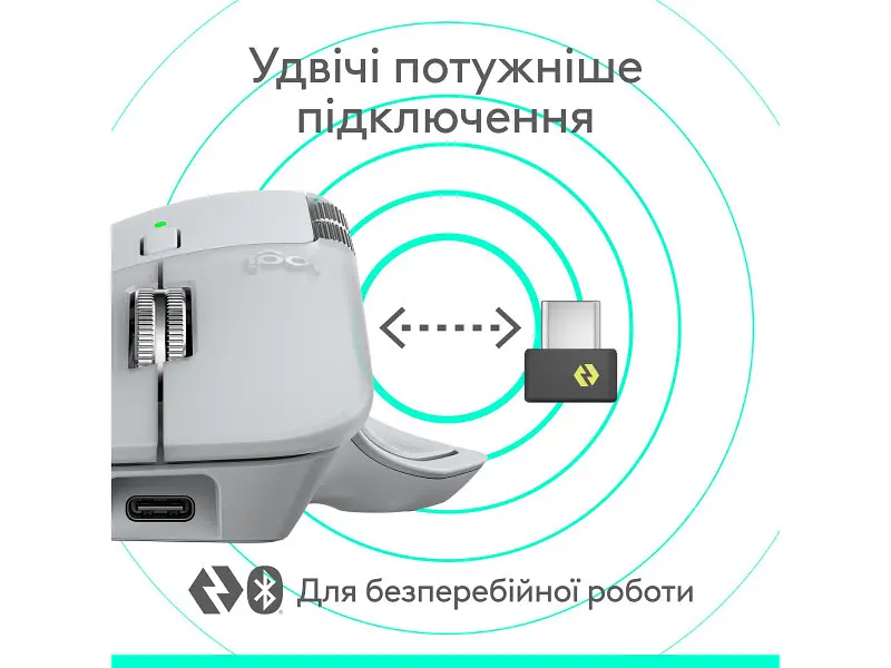 Миша Logitech MX Master 4 Pale Gray (910-007563, 910-007559) - фото 6