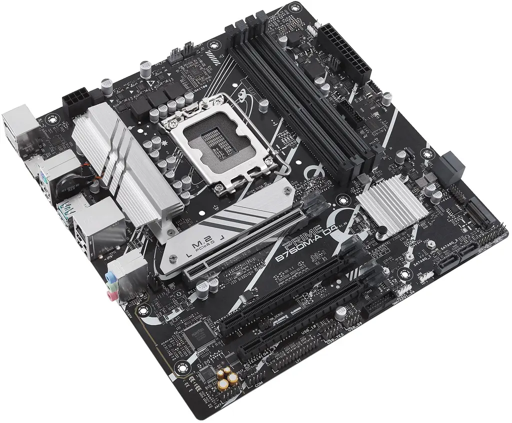 ASUS Материнська плата PRIME B760M-A D4-CSM s1700 B760 4xDDR4 M.2 HDMI DP mATX CSM - фото 5