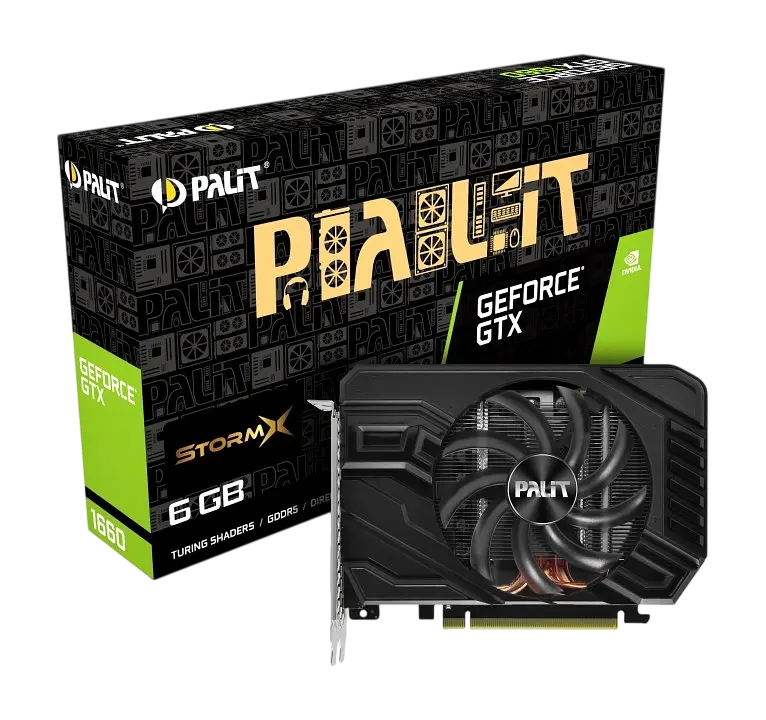 Відеокарта GeForce GTX 1660 6GB Palit StormX (NE51660018J9-165F) Б/В - фото 3
