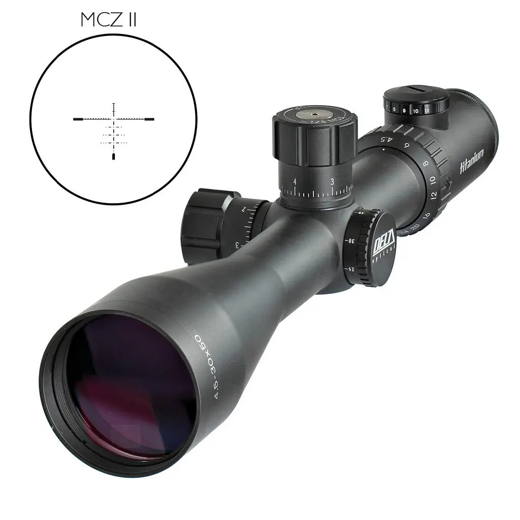 Приціл оптичний Delta DO Titanium 4.5-30x50 MCZ II illum. 30mm - фото 4