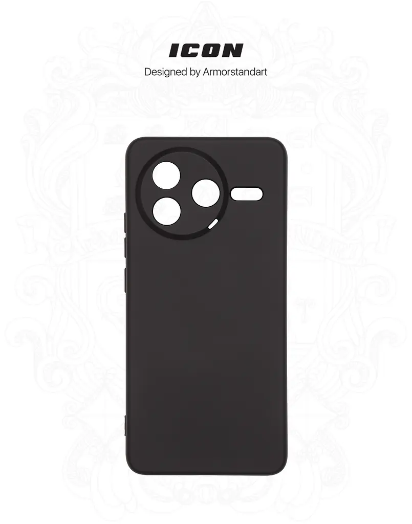 Чехол ArmorStandart ICON для Xiaomi Poco F7 Pro Camera cover Black (ARM80361) - фото 3